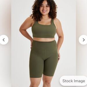 Girlfriend Collective Cypress RIB High-Rise Bike Short